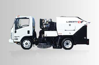Liberty DF Cleaning Trucks side view
