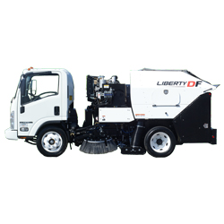 Liberty DF - High-performance parking lot sweeping truck