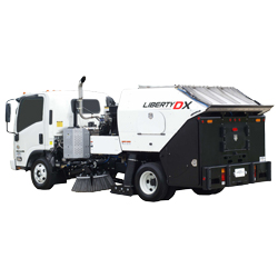 Liberty DX - The most high-performance parking lot sweeping truck
