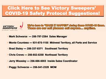 Victory Sweepers USA - Covid-19 Production