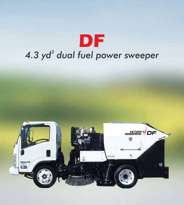 Liberty DF - The most high-performance parking lot sweepers in existence