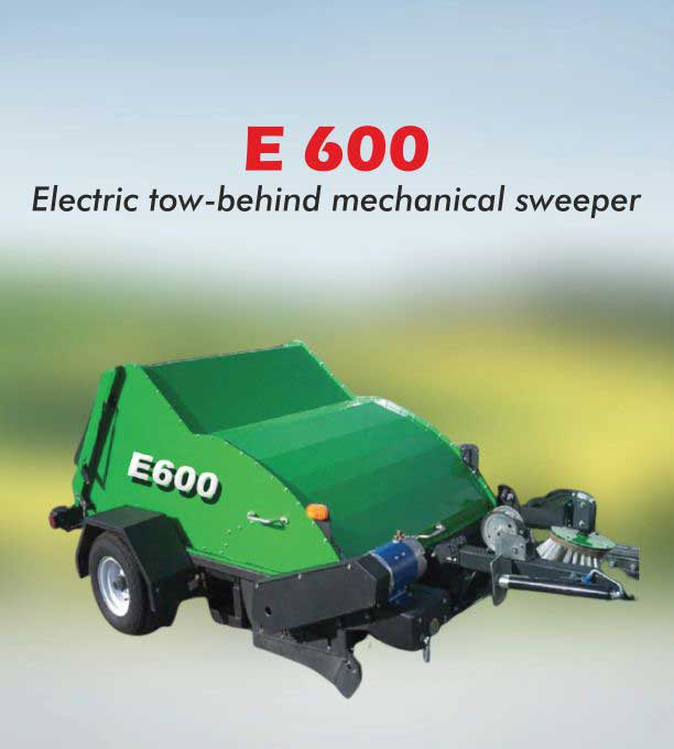 E 600 - Ultra quiet, battery-powered alternative - T600 trailer-mounted model