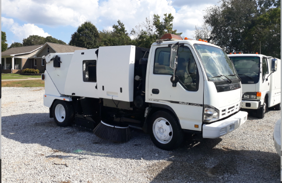 Liberty Mark III - Parking Lots Sweeping Truck in USA
