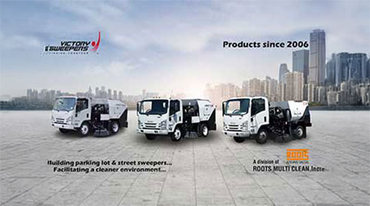 Victory Sweepers USA - PARKING LOT & STREET SWEEPING MACHINES