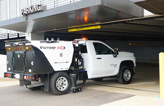 Victory’s CXG - Road Sweeping Machine